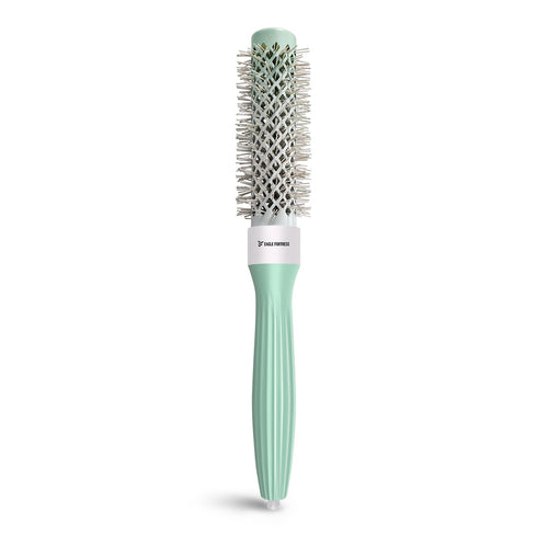 Professional Round Hair Brush for Blow Drying, Ceramic + Ionic Round Brush for Bangs, Blowout, Styling (0.98in)