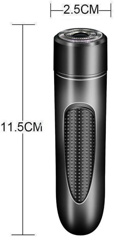 Men's Mini Single Head Electric Razor, Manual Face Shaver for Men