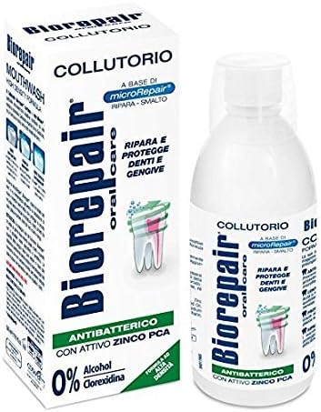 Biorepair Collutorio Mouthwash 500ml/16.9 fl.oz, Pack of 2