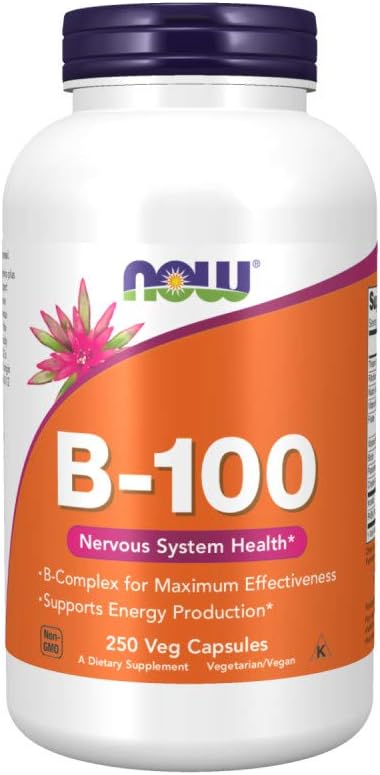 Now B-100 Vitamin - Nervous System Health Dietary Supplement Capsule