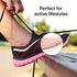 12-Pack Metatarsal Foot Pads for Pain Relief, 1/4” Thick Ball of Foot Cushions for Women and Men