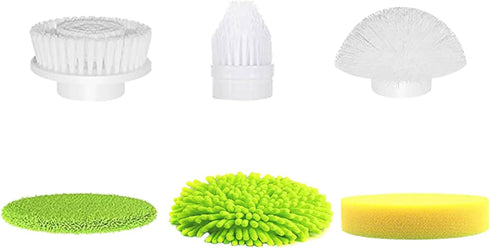 Electric Spin Scrubber Replacement Brush Heads for Le-001