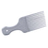 1Pc Grey Hair Pick and Barber Comb, Salon-Style Pick Comb for Curly Hair and Thick Hair Care Supplies