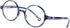 Round Reading Glasses for Women Men, Blue Light Blocking Circular Readers Unisex Ultra Lightweight Circle Cheaters