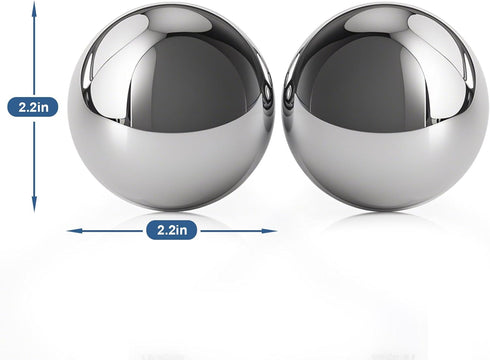 varlty Baoding Balls:Traditional Chinese Balls for Hand Therapy, Hand Exerciser, Finger Exerciser, - for Relieving