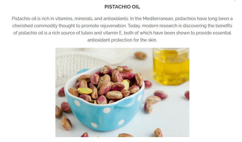 Pistaché Skincare Pistachio Oil Whipped Body Butter Cream - 8.0 oz Moisturizer for Dry Skin