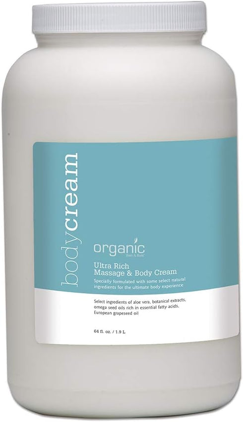 Organic Bath & Body Ultra Rich Massage & Body Cream (Formerly Dual Purpose Massage & Body