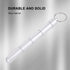 Metal Pill Case Travel Container, Mini Portable Pill Box Organizer Keychain, Waterproof Medicine Holder with Key Chain