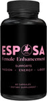 Esposa Female Libido Booster for Women – Natural Enhancement Pills with Horny Goat Weed, 60 Capsules