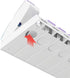 Ezy Dose Weekly AM/PM Pill Organizer, 7-Day Vitamin Box, Small Pop-out Compartments, Blue and Purple Lids
