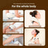 Shiatsu Neck and Back Massager with Heat, Cordless Handheld Massager for Deep Tissue Kneading, Electric Neck
