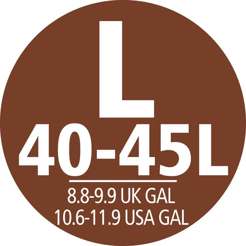 L/10.6-12 (40 Brabantia PerfectFit Trash Bags (Size Gal) Thick Plastic Trash Can Liners with Drawstring Handles Bags)
