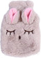Pineeseatile Hot Water Bag Hot Water Bottle Cartoon Rubber Feet Warmer Water Heating