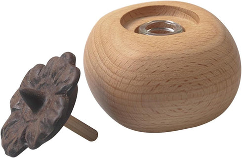 Housoutil Wooden Essential Oil Diffuser Desktop Decor Aromatherapy Fragrance Portable Room Diffuser