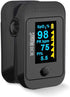 Santamedical Dual Color OLED Pulse Oximeter Fingertip, Blood Oxygen Saturation Monitor (SpO2) with Case, Batteries and Lanyard