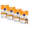 MISS SPA Brightening Bubbling Mask, Vitamin C Anti-Aging Hydrating Facial Sheet Mask, 4 Pack