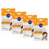 MISS SPA Brightening Bubbling Mask, Vitamin C Anti-Aging Hydrating Facial Sheet Mask, 4 Pack