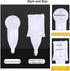 YEYSXSY 2 Urine Collection Bag Condom Catheters for Men Reusable Portable Silicone Urinal with Urine Catheter Bags