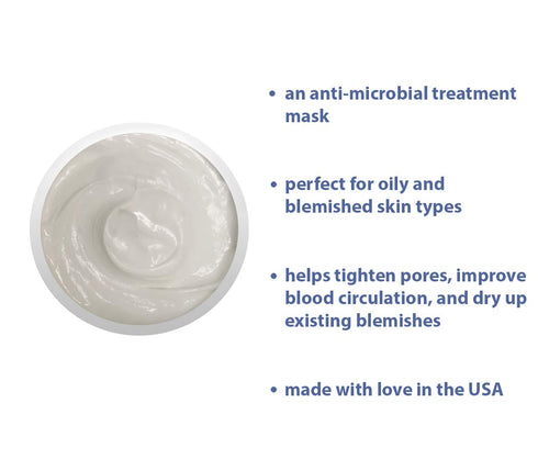 Raya Bio-Drying Masque (710), Facial Treatment Mask for Oily Skin, Helps Dry Up Blemishes