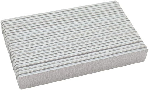 Jumbo Nail File, 50 PCS Professional Double Sided 80/80 Grit Nail Files, Emery Board Manicure Tool