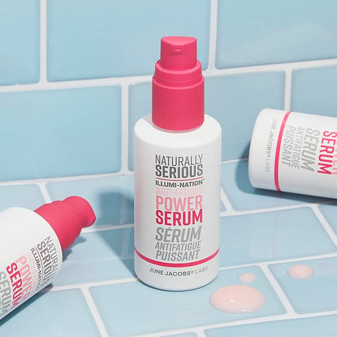 Naturally Serious Illumi-nation Anti-Fatigue Power Serum, Anti-Aging Vegan Skincare, Cruelty-Free