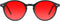 TIJN Blue Light Blocking Glasses Men Women Vintage Thick Round Rim Frame