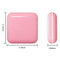 whoobell Cute Retainer Case - Slim Night Mouth Guard Case with Lid Hinge, Large Aligner Case, 1 Pack
