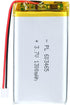 3.7V 1300mAh 603465 Lithium Polymer Ion Rechargeable Battery with 2P PH 2.0mm Pitch Connector