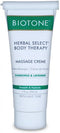 Biotone Herbal Select Body Therapy Creme, 7 Ounce Massage Products