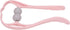 Portable U Shaped Shiatsu Neck Massager - Deep Tissue Relief in Pink