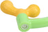 Manual Back Massager with Adjustable Dual Heads Ergonomic Handheld Cane for Neck, Shoulders & Upper Back Pain Relief