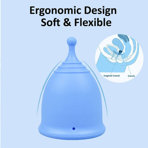Pack 12 SHORDY Menstrual Cups (Small), Single with Box, Soft & Flexible, Copa Menstrual Kit for Women Upto Hours