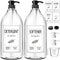 GMISUN Laundry Detergent Dispenser, 2 Pack Liquid Soap Dispenser, 67oz Storage Container