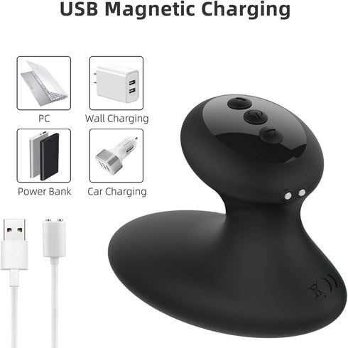 Massager-10 5 IPX7 Cordless Portable Handheld Electric Back Modes and Speeds,USB Magnetic Charging, Waterproof