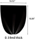 1.2 Gallon Black Small Trash Bag, 180 Counts