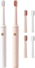 Texvora Usb Rechargeable Electric Toothbrush With 2 Brush Heads, Waterproof, For Adults, Stylish
