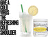 Sufficient-C High Dose Non-GMO Vitamin C Lemon Peach Immune-Ade Drink Mix, 125 Gram Size with L-lysine, Bromelain &
