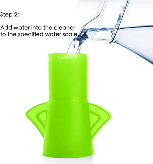 ZPCTECHGO Microwave Steam Cleaner Angry Mom, Steamer Cleaning with Vinegar and Water, Angry Mum Microwave Oven Cleaner