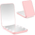 WOBSION Small Mirror with Lights, LED Compact Makeup Mirror, 1x/3x Mini Travel Mirror, Portable for Purse, Gifts for