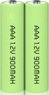 10 Packs 1.2V AAA 900mAh Ni-MH Rechargeable Batteries for Solar Lights (AAA Size)