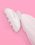 xo, Fetti Bride Veil Claw Clip for Bachelorette Party, Rhinestone Detachable Veil Accessory