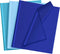 30 Sheets Blue Tissue Paper for Gift Bags Decoration, 14 x 20 Inch Bulk for Weddings Birthday DIY Crafts