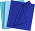 30 Sheets Blue Tissue Paper for Gift Bags Decoration, 14 x 20 Inch Bulk for Weddings Birthday DIY Crafts