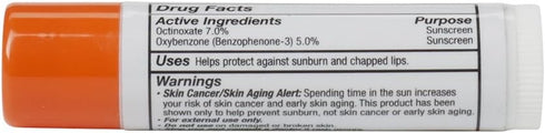 Quantum Health Super Lysine+ Coldstick, Tangerine Flavored, Herbal Lip Balm, SPF 21, 5 Gm