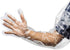 50Pcs Veterinary Insemination Rectal Long Gloves, Disposable Plastic Full Arm 35inch for Field Dressing