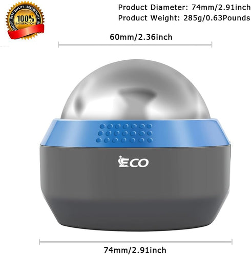 iECO Cold Massage Roller Ball - Versatile Ice Roller for Muscle Relief & Plantar Fasciitis Therapy