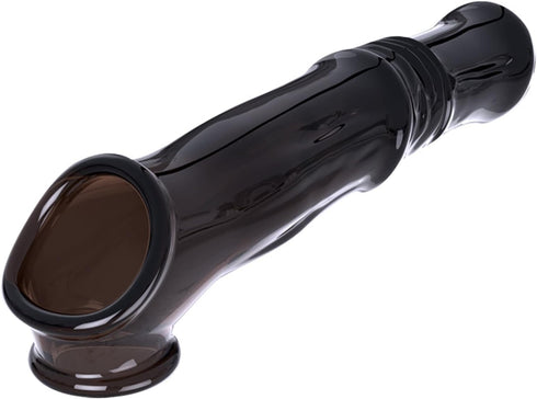 SOODAY 2.75" Huge Monster Penis Sleeve Male Penis Extender Sleeve with Cock Ring, Realistic Penis Enlarger Sleeve