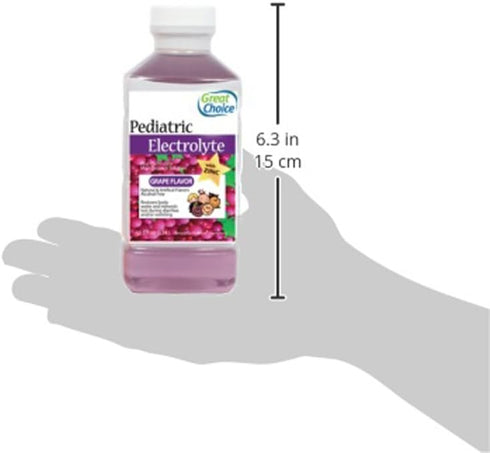 Great Choice Pediatric Electrolyte, Grape Flavor, 16.9 Fluid Ounce