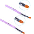 WOKOTO 14 Pcs Acrylic Nail Brush Pen Set, Nail Art Brush Tips, Nail Dust Brush, Nail Polish Brush Kit