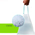 WANJIAXINHUI 8 Unscented,White,60 Count (8 Gallon Medium Drawstring Trash Bags,Strong Garbage Bags for Kitchen Bath
